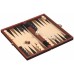 Backgammon kist bruin 28,5x15,5 cm