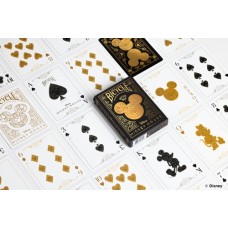 Pokerkaarten Bicycle- Mickey Black/Gold