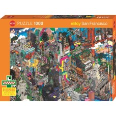 Puzzel San Francisco Quest 1000 st. Heye NEW